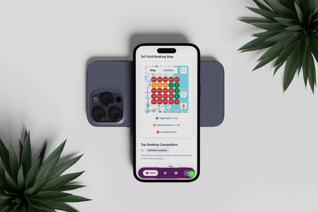 HubSpark App - Rank Map
