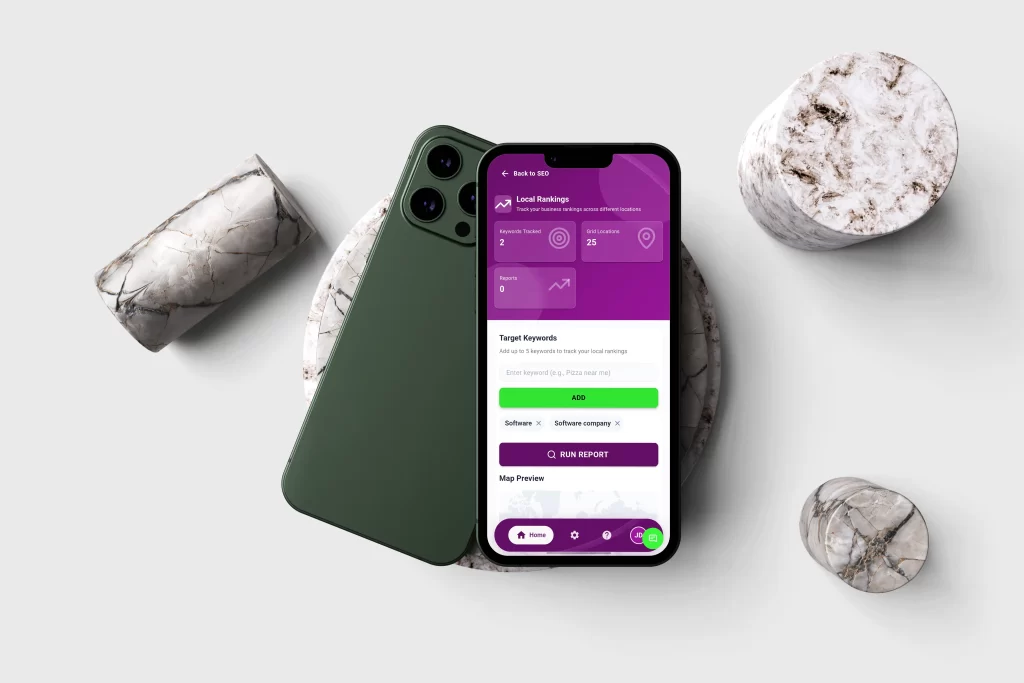 HubSpark App - Local Ranking