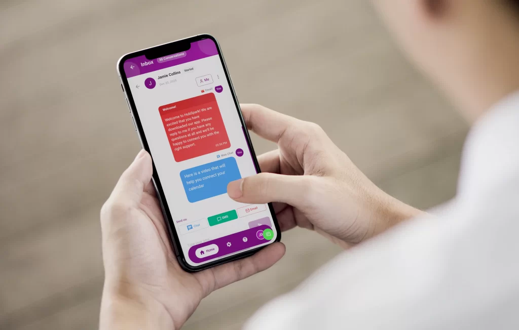 HubSpark App - Messages