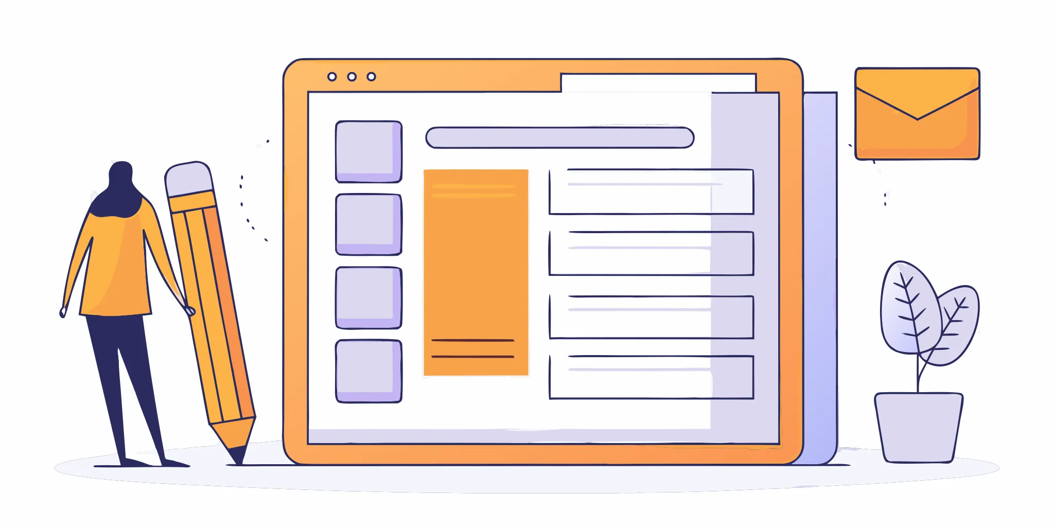 A person using a template to create a high-converting lead capture form.