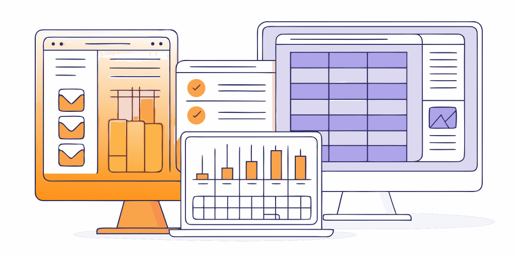 A dashboard from one of the top construction management software for contractors.